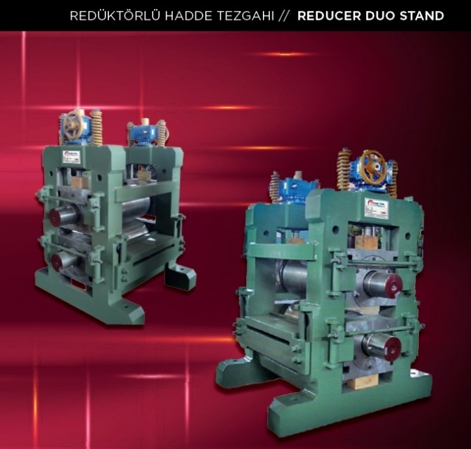 Redüktörlü Hadde Tezgahı